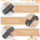 Fingerinspire 14m 4 estilos estilo étnico bordado cintas de poliéster OCOR-FG0001-46-4