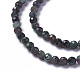 Natural Ruby in Zoisite Beads Strands G-F596-33-3mm-3