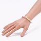 Polymer Clay Heishi Beaded Stretch Bracelets BJEW-JB06026-03-5