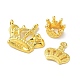 SUNNYCLUE Alloy Crown Charms Pendants and Beads Sets PALLOY-SC0002-72G-3