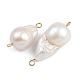 Подвески-капельки из натурального пресноводного жемчуга Кеши STAS-D378-13G-2