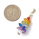 Акриловые подвески на тему чакры HJEW-JM02613-01-3