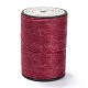 Round Waxed Polyester Thread String YC-D004-02D-050-1