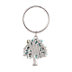 Chip Synthetic Turquoise Keychain KEYC-JKC00219-02-2