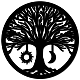 Creatcabin Baum des Lebens WOOD-WH0123-062-1