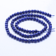 Filo di Perle lapis lazuli naturali  G-P342-01-4mm-A-2