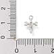 Pendentifs avec zircon cubiques à micro-pavés en laiton KK-K276-04P-3