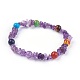 Chakra Jewelry Stretch Bracelets BJEW-JB03941-05-1