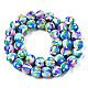 Handmade Polymer Clay Beads Strands CLAY-T020-01-2