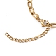 Enamel Starfish Charm Bracelet with Curb Chains BJEW-G669-26G-4