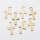 304 Stainless Steel Tiny Cross Charms STAS-H436-49-1