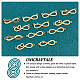 UNICRAFTALE 12Pcs 6 Styles Infinity Connector Charms 304 Stainless Steel Infinity Heart Link Pendants 1.2mm Hole Infinity with Heartbeat Bracelet Charms Metal Charms for DIY Necklace Earring Making STAS-UN0040-52-4