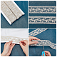 Polyester Hollow Embroidered Lace Trim OCOR-WH0079-13A-6