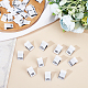 Nbeads 280Pcs 7 Style Neonatal Month Clothing Labels Size FIND-NB0001-45-6