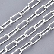 304 Stainless Steel Paperclip Chains CHS-N001-02S