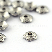 304 Stainless Steel Bead Caps STAS-Q194-24