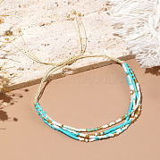 Богемный стиль стеклянные бисерные браслеты бисерные браслеты YZ4898-11