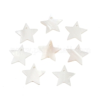 Подвески из натурального белого жемчуга&nbsp;SHEL-K005-01