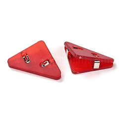 Пластиковые зажимы треугольной формы AJEW-F054-02H