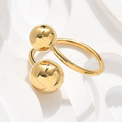 Кольца-манжеты круглые из нержавеющей стали 304 для женщин RJEW-A063-01E-G