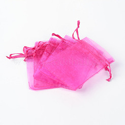 Sacs-cadeaux en organza avec cordon de serrage&nbsp;OP-R016-7x9cm-07