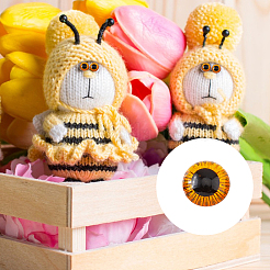 15 стиль пластиковые кукольные глаза для творчества DIY-FH0006-80