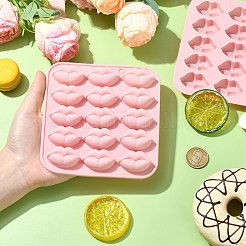 1 набор из 2 силиконовых формочек для губ&nbsp;ST-CJ0007-95