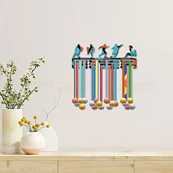 Напечатанная железная вешалка для медалей ODIS-WH0104-005