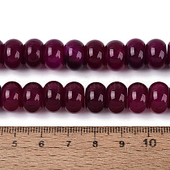 Filo di perline di agata naturale&nbsp;G-Q613-02B-08