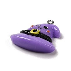 Подвески из непрозрачной смолы RESI-K020-04D