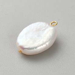 Подвески из натурального барочного жемчуга кеши&nbsp;KK-CJC0025-001G-09