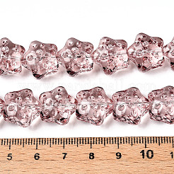 Прозрачные стеклянные бусины нити GLAA-T023-12G