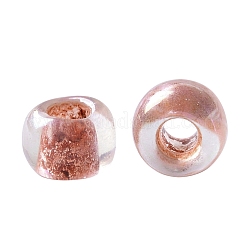 TOHOラウンドシードビーズ  日本製シードビーズ  （784)つの内側の色のabクリスタル/砂岩の裏地  11/0  2.2mm  穴：0.8mm  約1110PCS /ボトル  10 G /ボトル&nbsp;SEED-JPTR11-0784