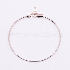 Подвески из латунной проволоки&nbsp;KK-WH0038-03P