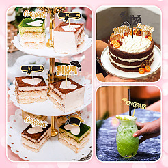 Акриловые топперы для торта AJEW-TA0001-67