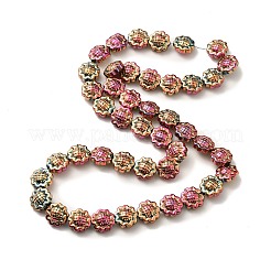 Прозрачные стеклянные бусины гальваническим пряди&nbsp;LS-GLAA-G098-04M