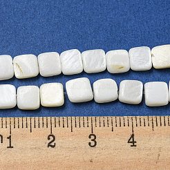 Нити бусин из натуральных пресноводных ракушек SHEL-C005-05