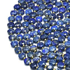 Нитки бусины из натурального ляписа-лазури G-C116-A77-02