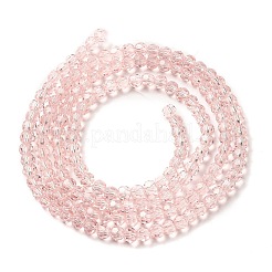 Прозрачные стеклянные бусины EGLA-A035-T3mm-D20