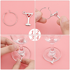 Набор для самостоятельного изготовления подвески для бокала вина DIY-UN0003-39