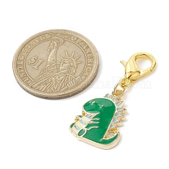 Подвески из сплава эмали украшения&nbsp;HJEW-JM01704