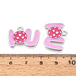 Спортивные подвески из эмалевого сплава&nbsp;ENAM-T022-74P