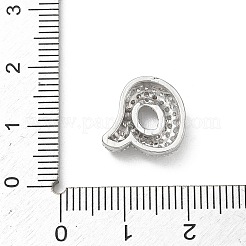 Messing micro pave klare zirkonia anhänger&nbsp;KK-A300-02P