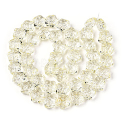 Прозрачные стеклянные бусины нити GLAA-T023-12B