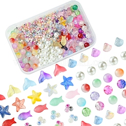 Прозрачные стеклянные бусины&nbsp;GLAA-FS0001-92