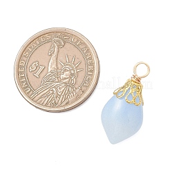 Имитация нефрита стеклянные подвески&nbsp;PALLOY-JF05025-02