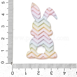 Подвески из прозрачного акрила с принтом FIND-K017-14B