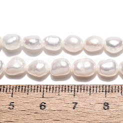 Нити из натурального культивированного пресноводного жемчуга PEAR-N028-03