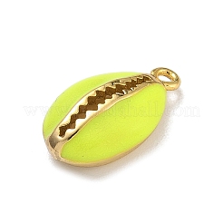 Подвески из латуни с эмалью в стойку KK-G515-19G-06