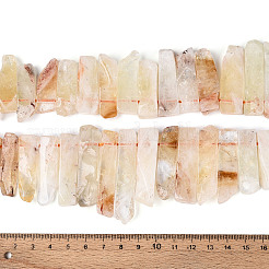 Природный цитрин бисер нитей G-R419-23-01